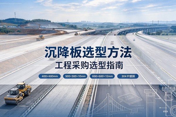 白沙沉降板选择方法