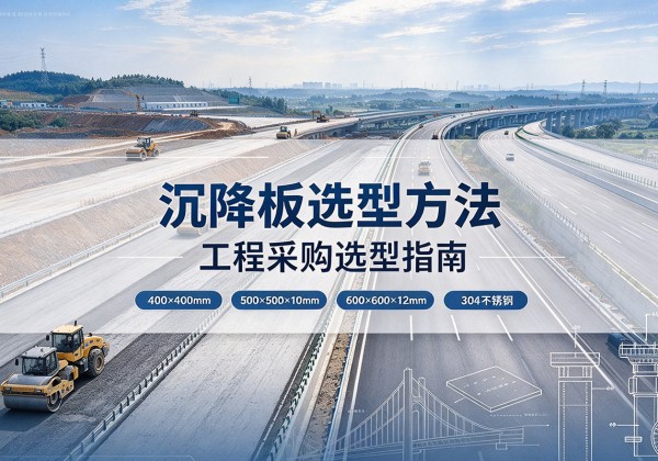 白沙沉降板选择方法